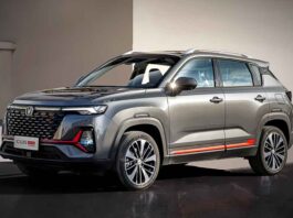 Changan CS35 Plus usada en Chile, vista exterior