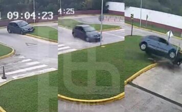 Mujer perdió el control en el examen práctico