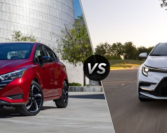 Toyota Corolla Vs Nissan Versa