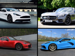 11 diferentes tipos de autos deportivos