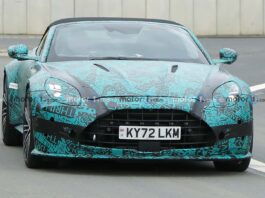 Video espía del Aston Martin Vantage 2024