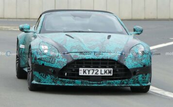 Video espía del Aston Martin Vantage 2024