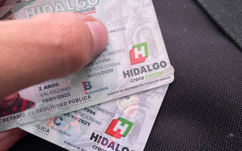 Licencia de conducir Hidalgo