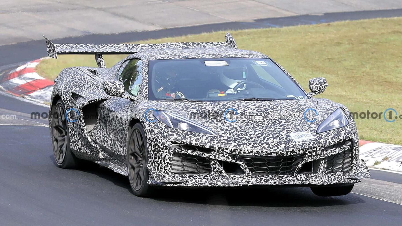 Video espía en Nürburgring muestra al Corvette ZR1 2025 en acción