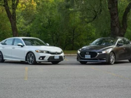 Honda Civic 2024 vs. Mazda3 2024