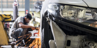 Señales de que un auto fue chocado y mal reparado