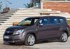 Chevrolet Orlando de primera generación, vista frontal y lateral